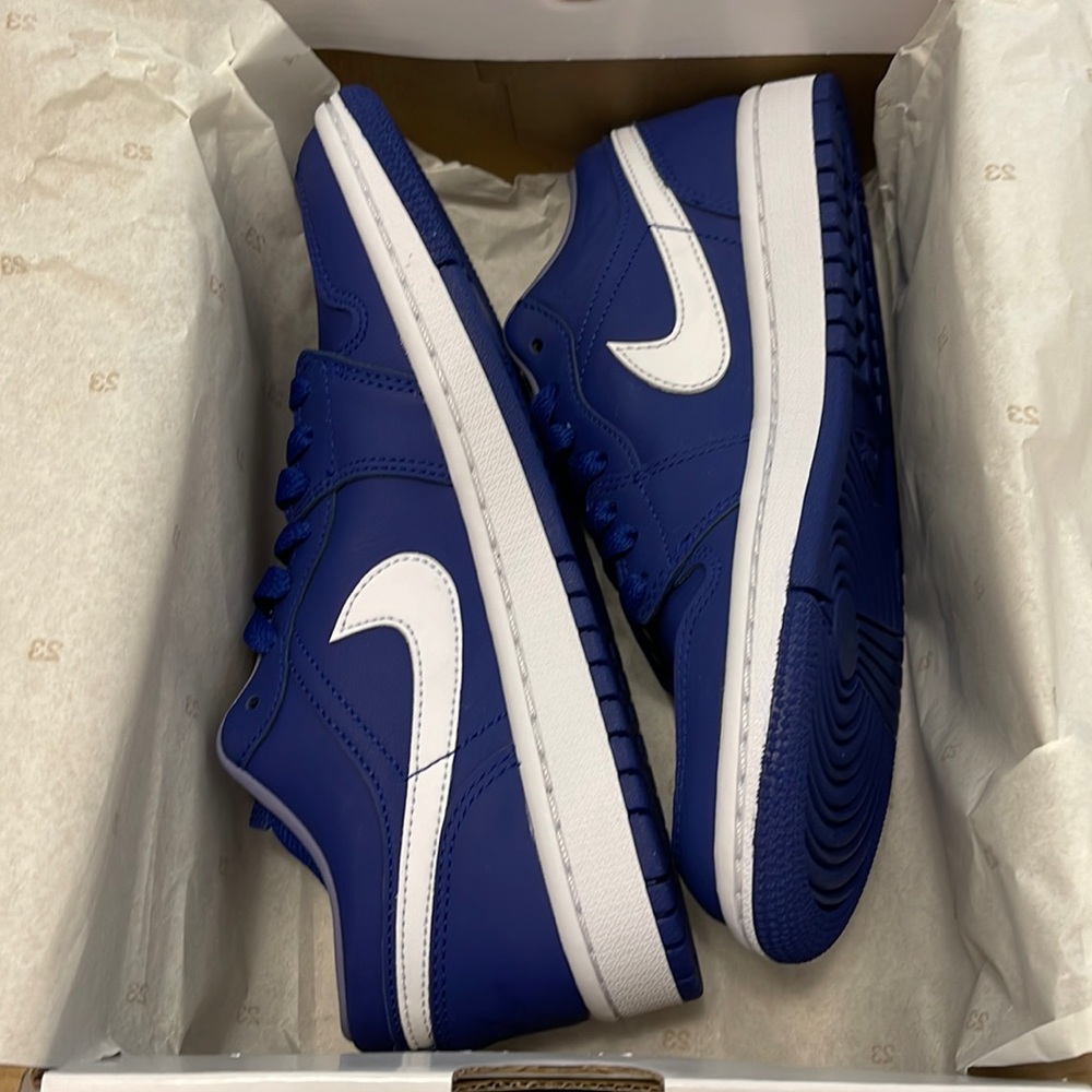 Womens Air Jordan 1 Low SE Deep Royal Blue 2021 size W 7